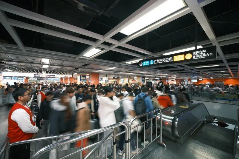 首破1400万人次！广州地铁刷新历史纪录