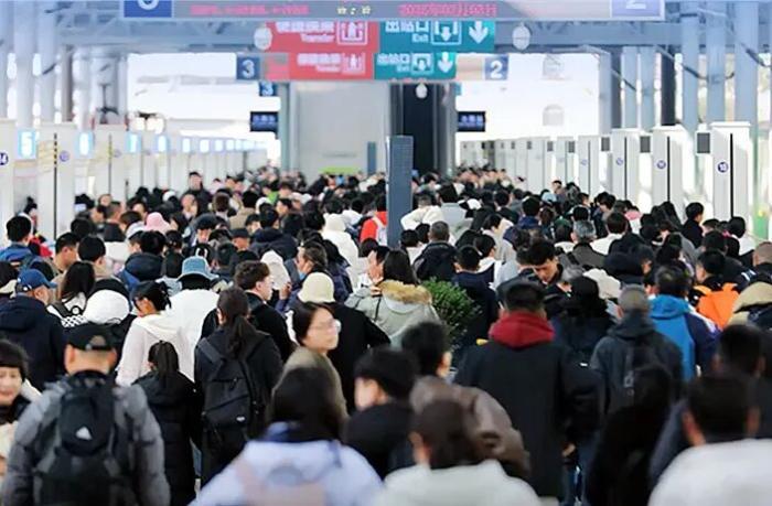 客流最高峰！1月1日全国铁路预计发送旅客1825万人次