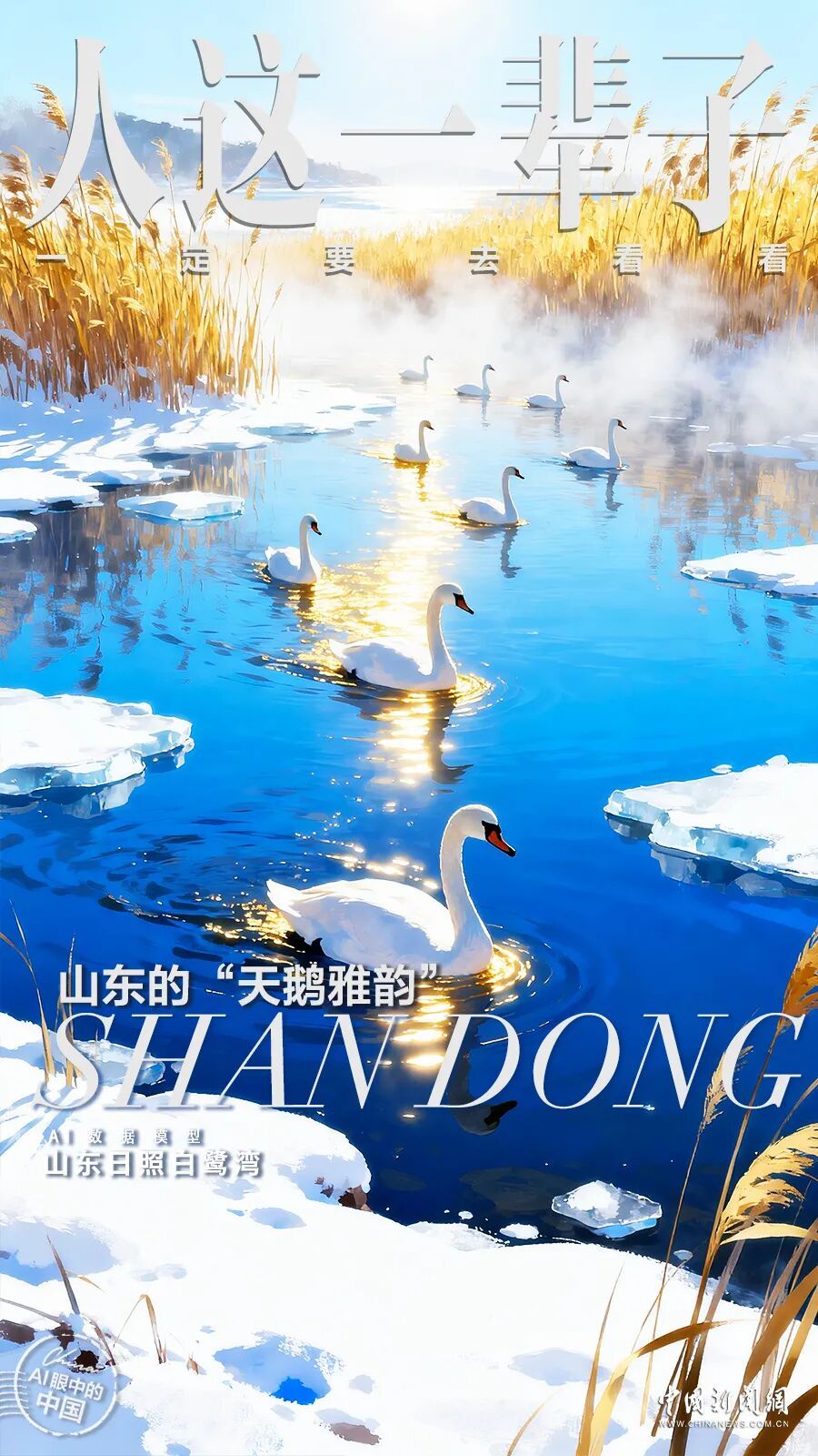 人这一辈子，一定要来山东追一次“鸟浪”！