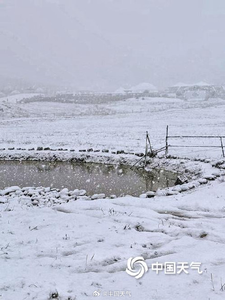 瑞雪迎新！湖南湘西州八面山大雪漫卷 天地披银装
