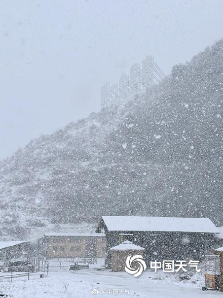 瑞雪迎新！湖南湘西州八面山大雪漫卷 天地披银装