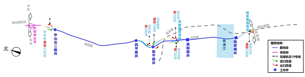上海南北通道新建工程开工，将成世界最长中心城区地下连续流道路