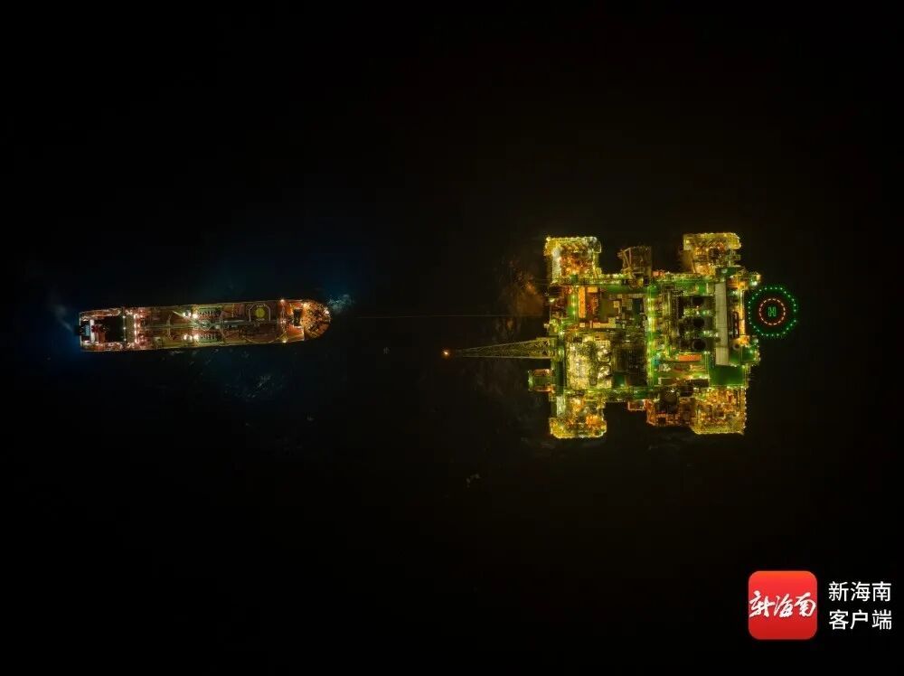 “深海一号”年产油气突破450万吨油当量！