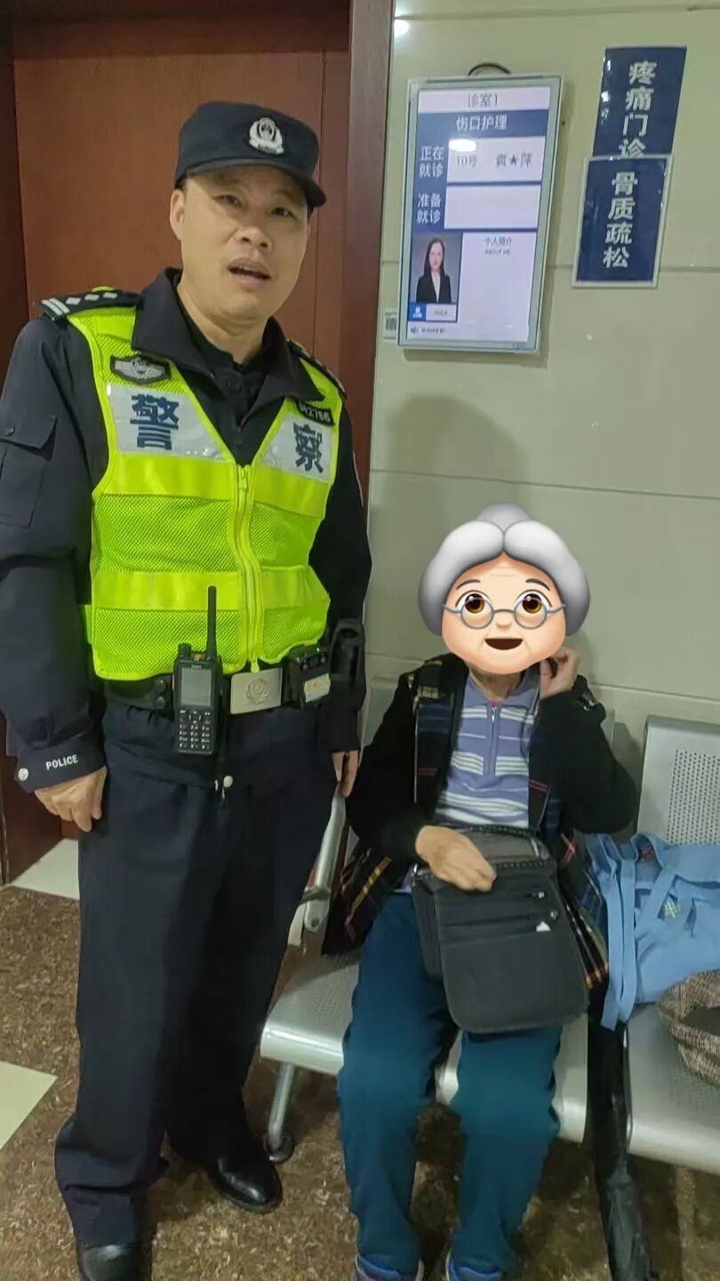 警民携手施救 寒夜救人救心 警民携手施救 寒夜救人救心