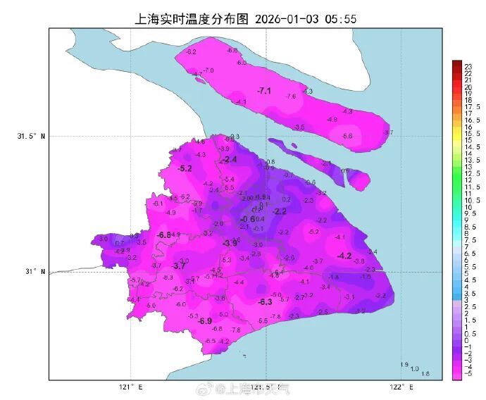 上海全城跌破冰点！多区接连发布黄橙预警，这波太猛了！转折时间确定