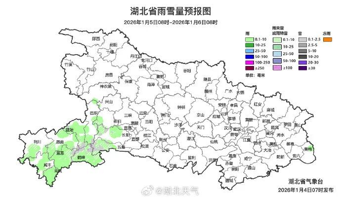 湖北最高气温将回升至18℃！但今日仍有雨雪