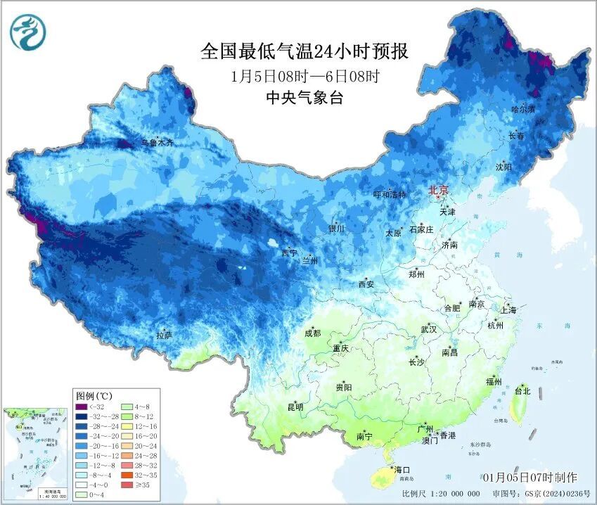 一年中最冷时节到来？云贵川等地有雨雪！东北地区大风降温又来