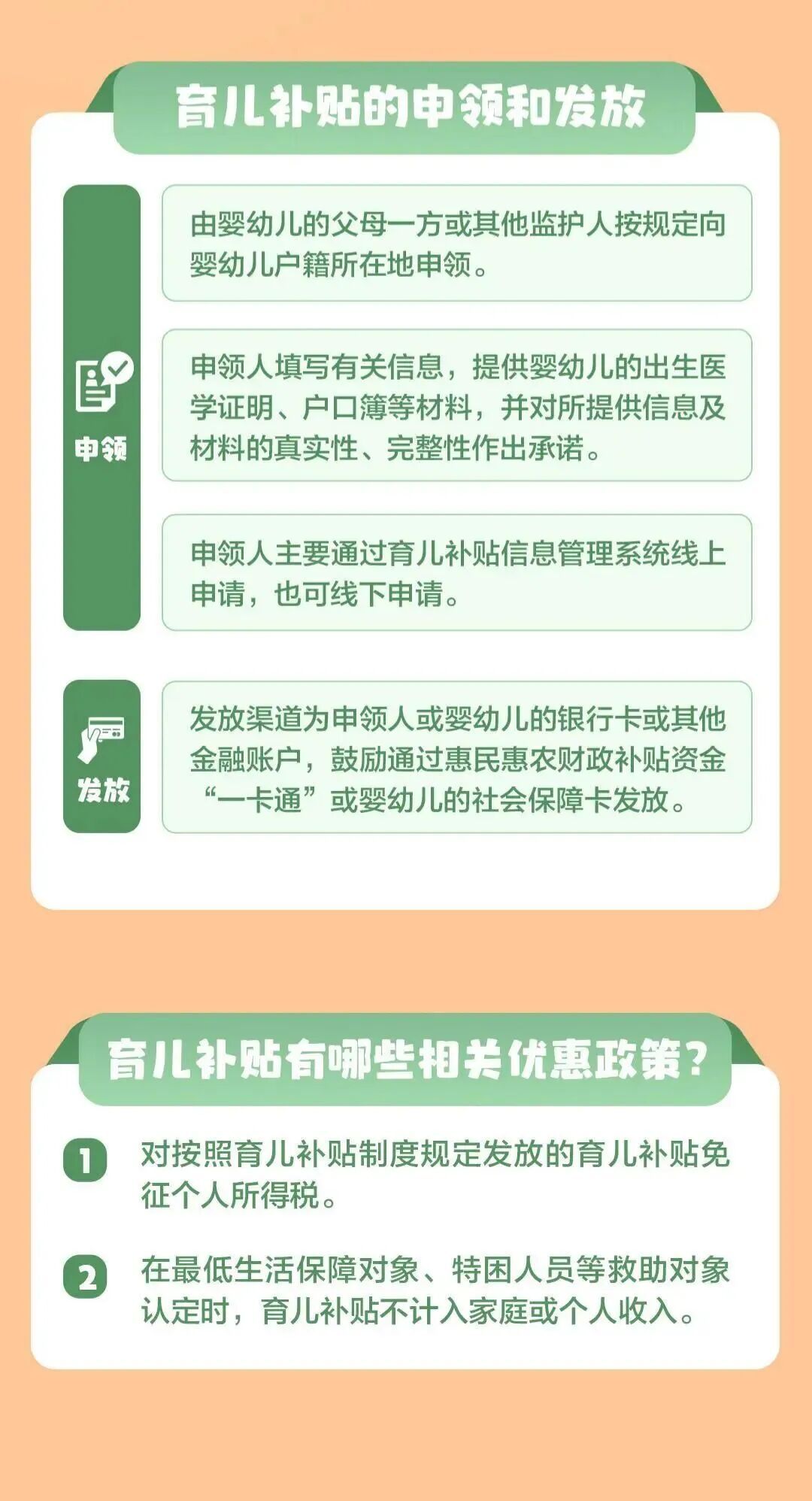 2026年育儿补贴今天开始申领，最高3600元