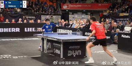 上海市体育局官博恭喜樊振东 上海市体育局官博恭喜樊振东