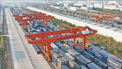 2025年广西始发中越班列发运量同比增长86%