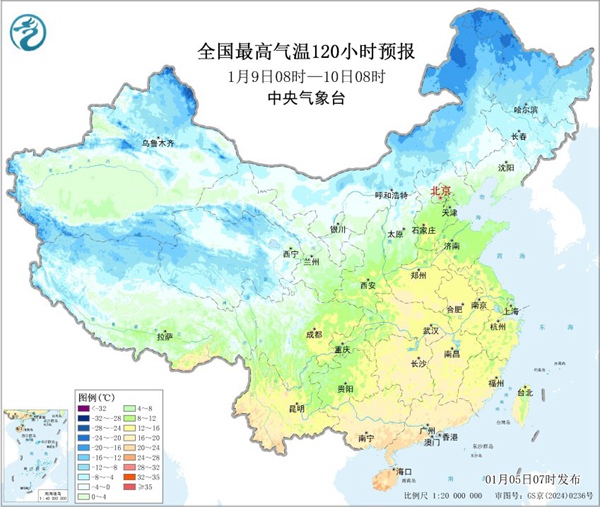 本周三股冷空气轮番上阵难阻回暖脚步 周末南方气温将大幅偏高
