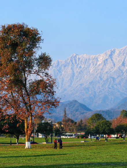 冬天的都江堰太惊艳了！