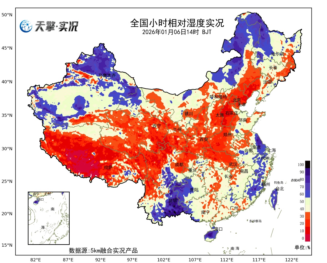 未来几天全国大部气温仍将波动回升 小寒节气怎么又干又暖