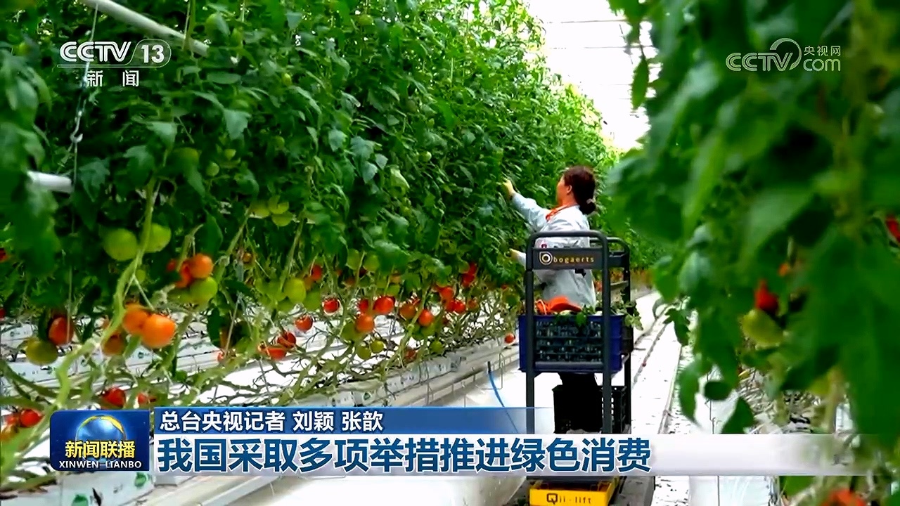 我国采取多项举措推进绿色消费