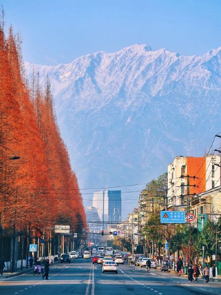 冬天的都江堰太惊艳了！