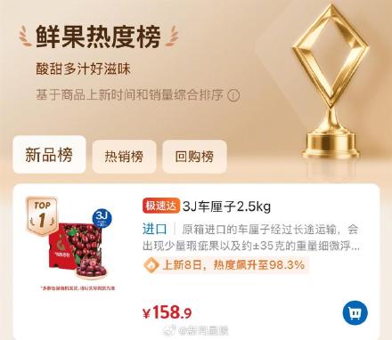 车厘子价格大跳水！5斤装4J车厘子已降至187.8元，山姆车厘子空盒堆积如山