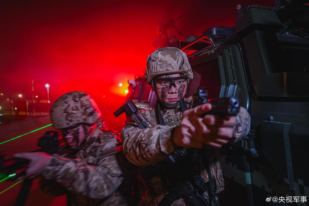 武警跨昼夜实战化训练战力拉满