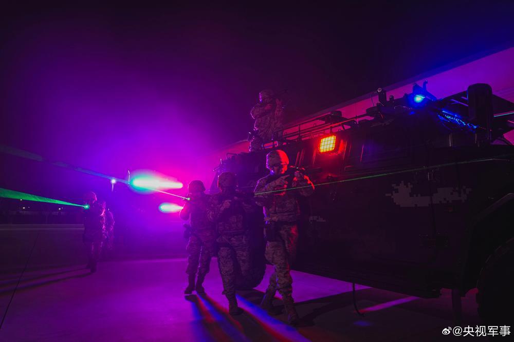武警跨昼夜实战化训练战力拉满
