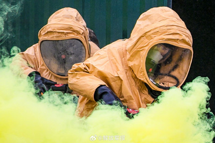 直击武警官兵练兵现场