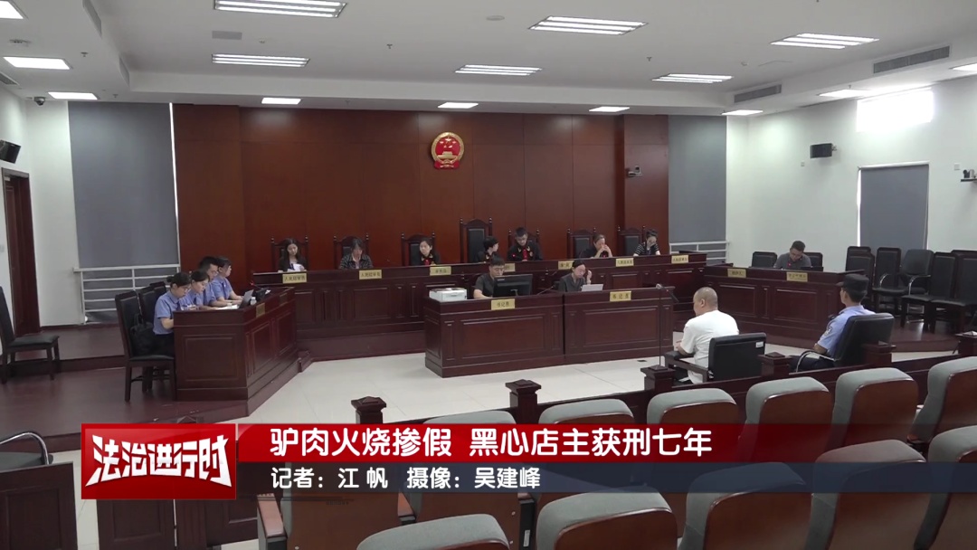 用马肉、猪肉冒充驴肉！北京一名黑心店主获刑七年！