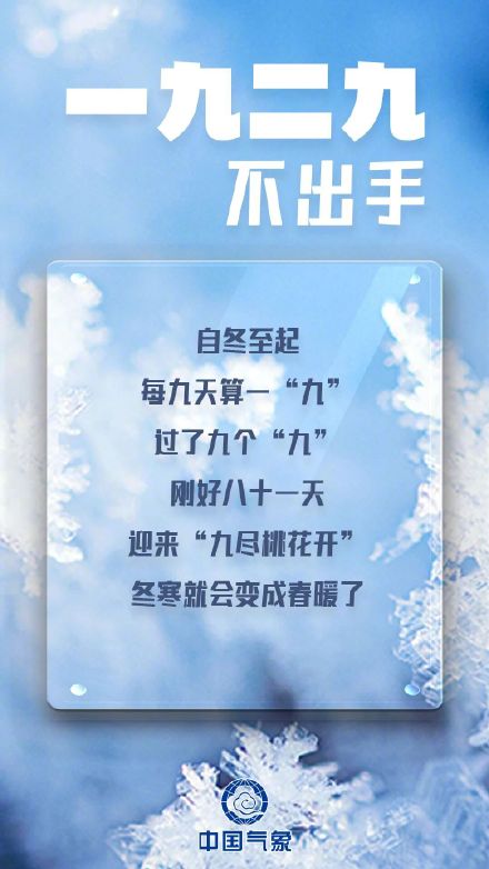 数九寒天哪个九最冷