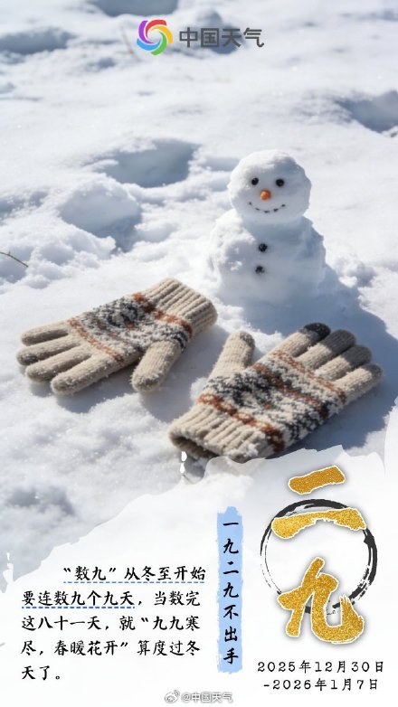 “数九”寒天怎么过？九和九之间亦有差异！