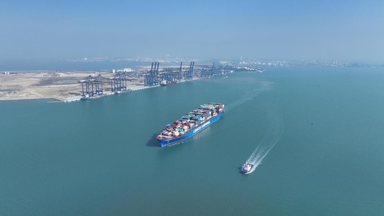 洋浦港2025年集装箱吞吐量达330万标箱 同比增长65%