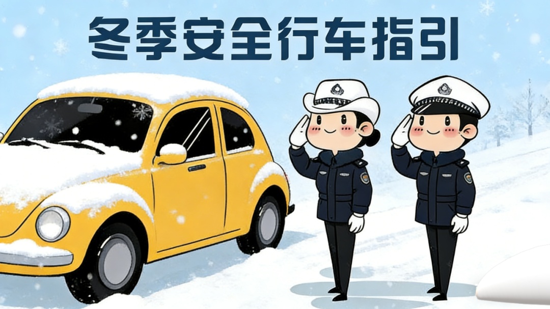 数九寒天驾车出行，安全抵达远比准时抵达更重要！