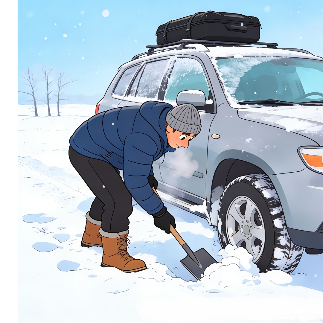 数九寒天驾车出行，安全抵达远比准时抵达更重要！