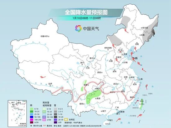 东北地区降雪增强局地或现暴雪！气温震荡剧烈！三九开场我国大部偏暖