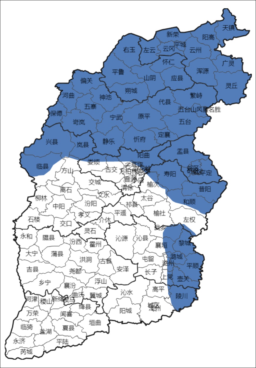 气温下降8℃！山西发布寒潮蓝色预警