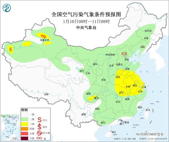 注意！冷空气携大风沙尘来袭 北方局地阵风达10级以上