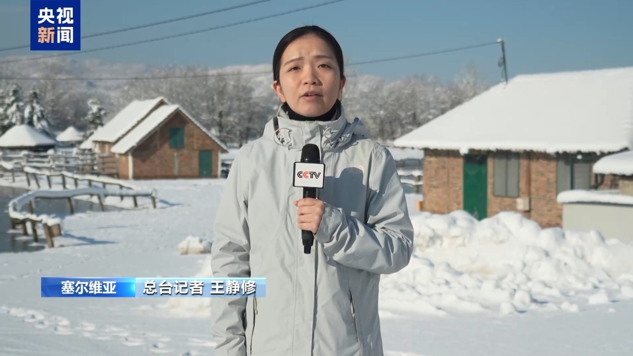 塞尔维亚持续降雪引发河流漫溢 供电中断 塞尔维亚持续降雪引发河流漫溢 供电中断