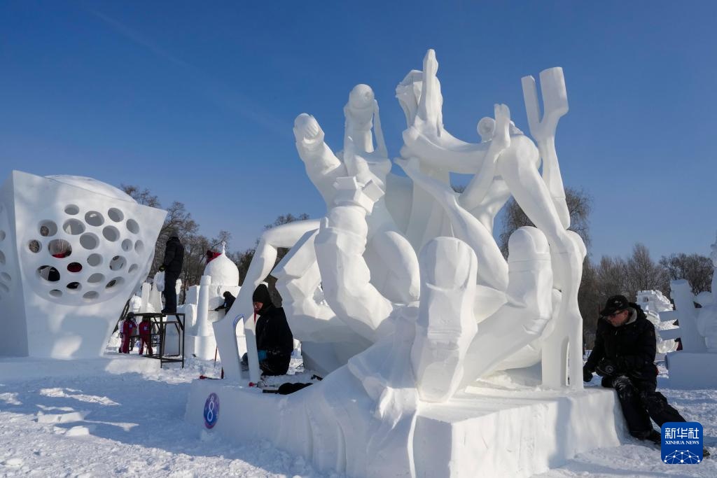 第28届中国·哈尔滨国际雪雕比赛收官 第28届中国·哈尔滨国际雪雕比赛收官