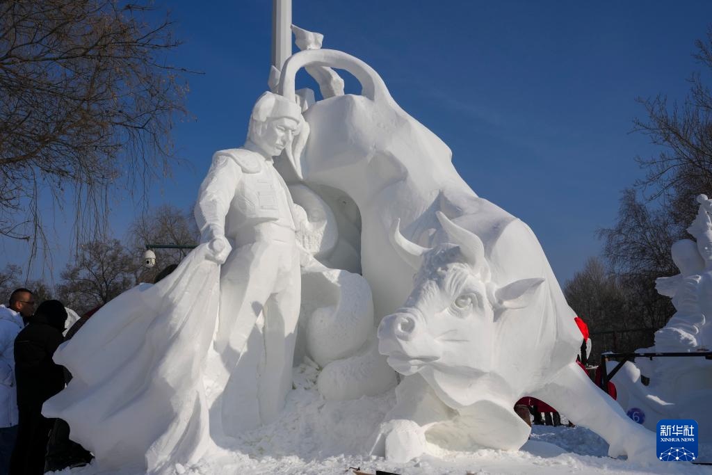 第28届中国·哈尔滨国际雪雕比赛收官 第28届中国·哈尔滨国际雪雕比赛收官