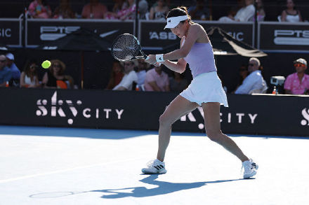 王欣瑜晋级WTA奥克兰赛决赛