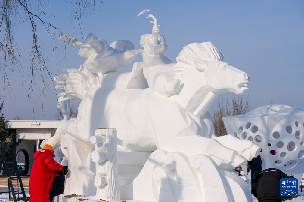 第28届中国·哈尔滨国际雪雕比赛收官 第28届中国·哈尔滨国际雪雕比赛收官