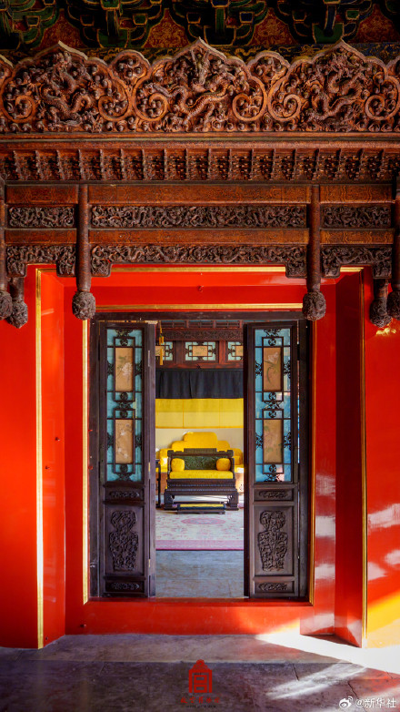 故宫养心殿内部照片上新