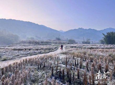 今日弱冷空气影响广东