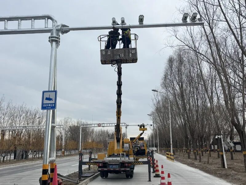 北京全市跨度最大的非现场治超执法点位，即将投入试运行！