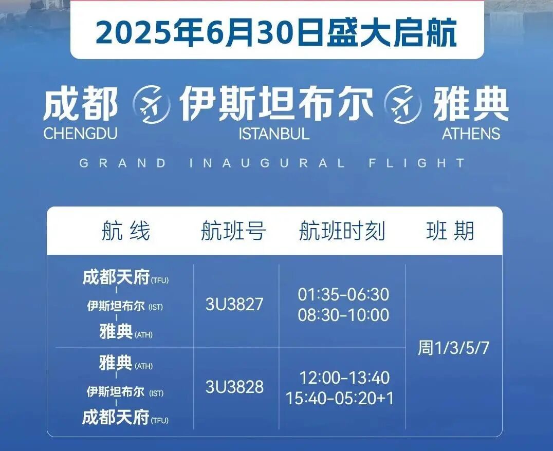 成都可直飞！对中国免签的国家再+1