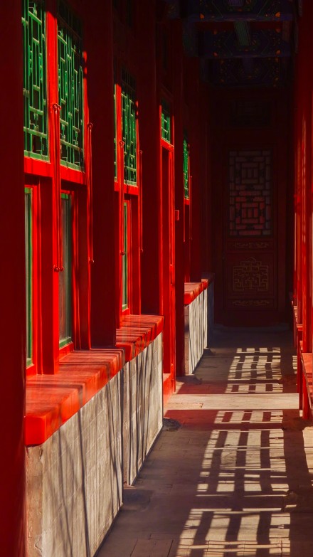 冬日暖阳下的恭王府