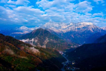 成都崇州即将迎来赏雪季啦！