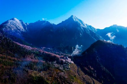 成都崇州即将迎来赏雪季啦！