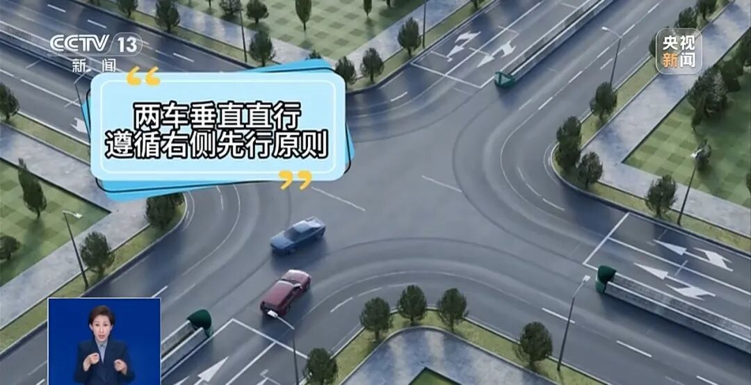 无信号灯路口谁先行？看这篇↓