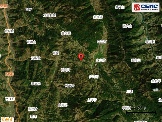 云南大理州云龙县发生3.0级地震，震源深度10千米