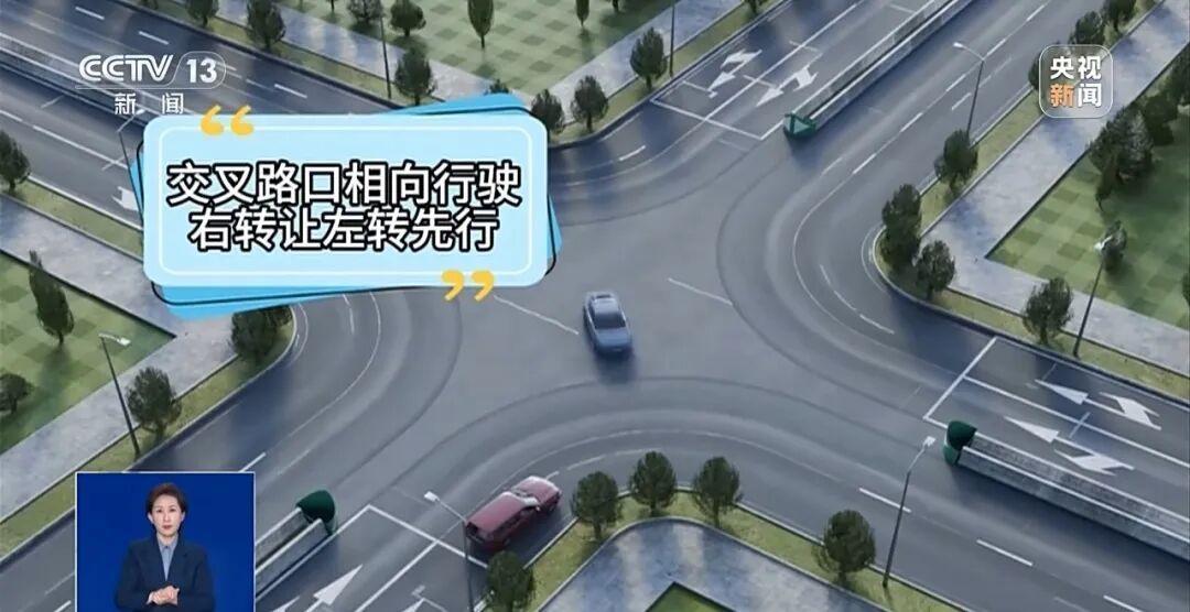 无信号灯路口谁先行？看这篇↓
