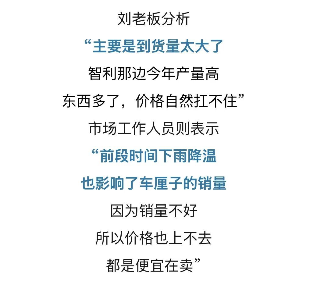 价格接近“腰斩”！大量上市，老板发愁：卖不出去...