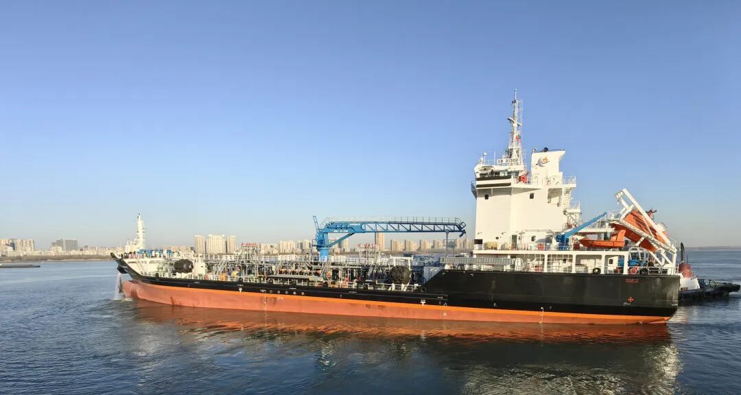 新年首艘！南京造“永恒”轮交付出海