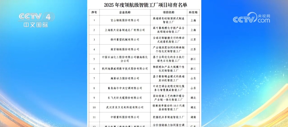 打造世界级标杆！“领航级”工厂如何实现“领跑”中国智造？